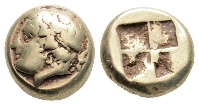 Greek 
IONIA, Phokaia (Circa 478-387 BC)
EL Hekte (9.8mm, 2.51g)
Obv: Head of Di...