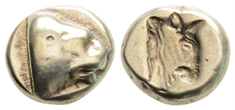 Greek
LESBOS, Mytilene (Circa 478-455 BC)
EL Hekte (10.5mm, 2.47g)
Obv: Head of ...