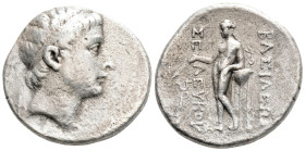 Greek 
SELEUKID KINGDOM, Seleukos II Kallinikos (Circa 246-225 BC)
AR Tetradrachm (28.1mm, 16.2g)
Obv: Diademed head right.
Rev: ΒΑΣΙΛΕΩΣ / ΣΕΛΕΥΚΟΥ. ...