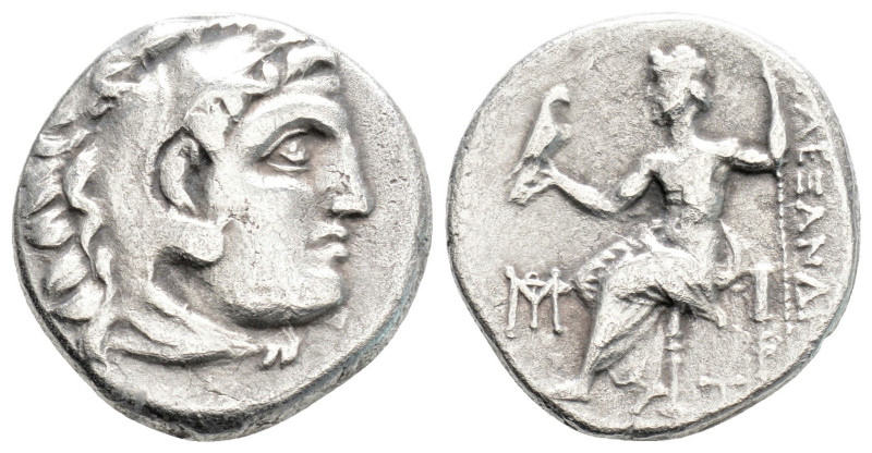 Greek
KINGDOM OF MACEDON, Antigonos I Monophthalmos (Circa 310-301 BC)
AR Drachm...