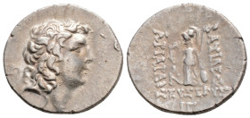 Greek
CAPPADOCIAN KINGDOM, Ariarathes IX Eusebes Philopater (Circa 101-85 BC)
AR drachm (18.7mm, 4.1g)
Obv: Diademed head of Ariarathes IX right 
Rev:...