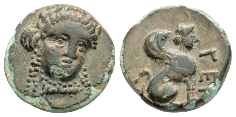 Greek
TROAS, Gergis (Circa 4th century BC)
AE Bronze (12.8mm, 1.4g)
Obv: Laureat...