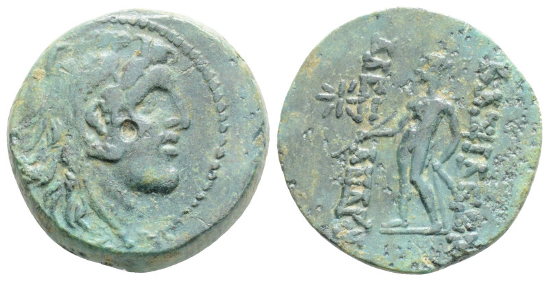 Greek 
SELEUKID KINGDOM, Alexander I Balas (Circa 152-145 BC)
AE Bronze (18.3mm,...