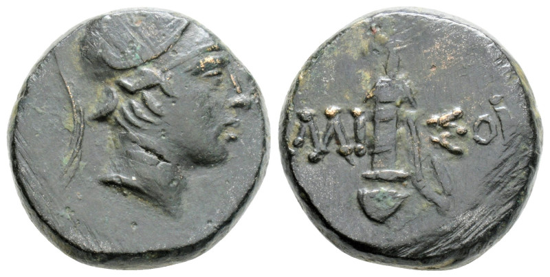 Greek 
PONTOS, Amisos (Circa 111-105 or 95-90 BC)
AE Bronze (19.1mm, 8.6g)
Obv: ...