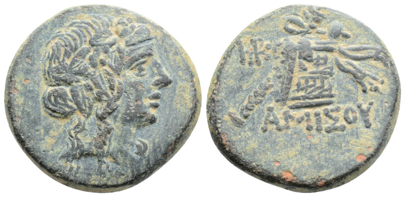 Greek
PONTOS, Amisos, Time of Mithradates VI Eupator (Circa 120-63 BC)
AE Bronze...