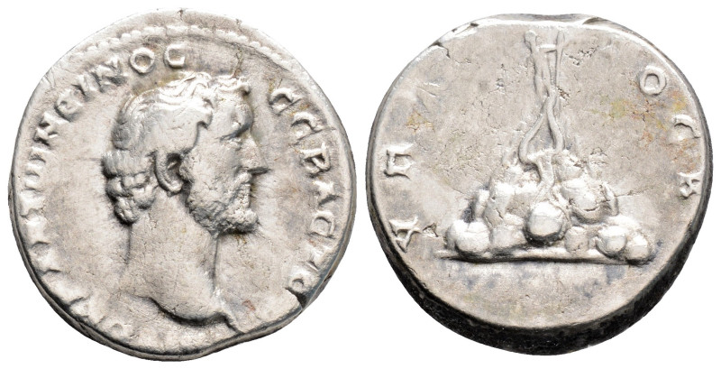 Roman Provincial
CAPPADOCIA, Caesarea, Antoninus Pius (138-161 AD)
AR Didrachm (...