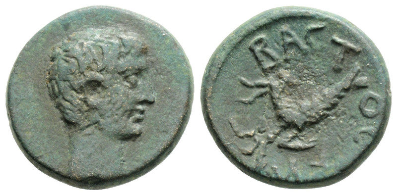 Roman Provincial
MYSIA, Kyzikos, Augustus (27 BC-14 AD)
AE Bronze (16.4mm, 3.3g)...