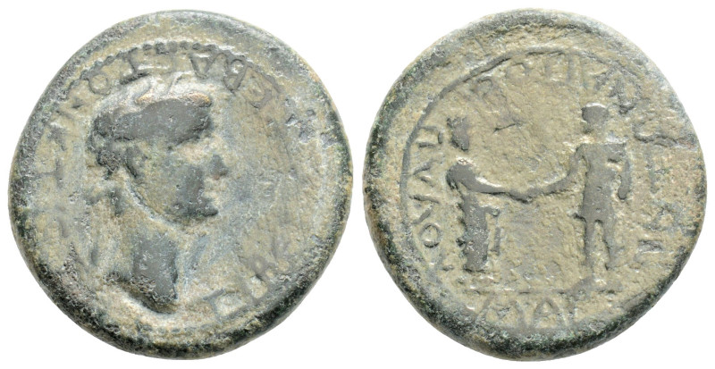 Roman Provincial 
LYDIA, Magnesia ad Sipylum, Tiberius (14-37 AD)
AE Bronze (20....