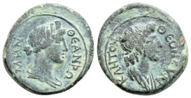 Roman Provincial
MYSIA, Pergamum, Pseudo-autonomous, time of Claudius-Nero (41-68 AD)
AE Bronze (17.2mm, 2.5g)
Obv: ΘЄΟΝ CYN-KΛHTON, draped bust of Se...