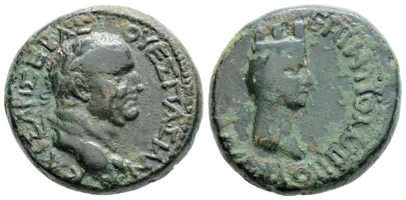 Roman Provincial 
GALATIA, Pessinus, Vespasian (69-79 AD)
AE Bronze (22mm, 10.2g...