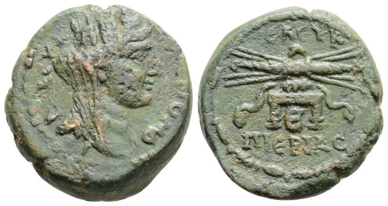 Roman Provincial
SELEUCIS & PIERI,. Seleucia Pieria, Pseudo-autonomous, Time of ...