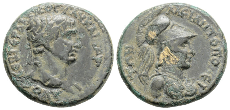 Roman Provincial
MYSIA. Miletopolis. Trajan. (98-117 AD)
AE Bronze ( 21.3mm 6 g)...