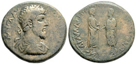 Roman Provincial 
PONTUS, Amaseia, Lucius Verus (161-169 AD)
AE Bronze (34.3mm, 25.6g)
Obv: AYT KAIC Λ AYP OYHPOC CEB. Laureate and cuirassed bust rig...