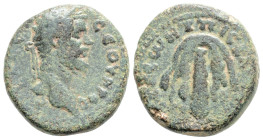 Roman Provincial
Asia Minor. Uncertain, Septimius Severus (193-211 AD)
AE Bronze (18.7mm 5.7g)
Obv: Laureate head of Septimius Severus right 
Rev: Lio...