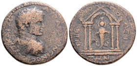Roman Provincial
PHRYGIA. Tiberiopolis. Caracalla (198-217 AD)
AE Bronze (33.1mm 17g)
Obv: AVT K M AVP ANTΩNЄINOC. Laureate head right.
Rev: TIBЄPIO Π...