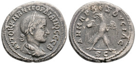 Roman Provincial
SELEUCIS AND PIERE, Antioch, Gordian III (238-244 AD)
BI Tetradrachm (28.4mm, 12.1g)
Obv: ΑΥΤΟΚ Κ Μ ΑΝΤ ΓΟΡΔΙΑΝΟC CΕΒ, laureate, drap...