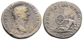 Roman Imperial
Trajan (98-117 AD) Rome
AR Denarius (19.5mm, 3.5g)
Obv: IMP TRAIANO AVG GER DAC P M TR P COS VI P P. Laureate bust right, slight draper...