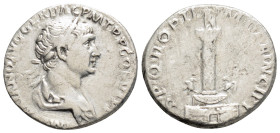 Roman Imperial
Trajan (98-117 AD) Rome
AR denarius (18.5mm, 3.3g)
Obv: IMP TRAIANO AVG GER DAC P M TR P COS VI P P, laureate and draped bust of Trajan...