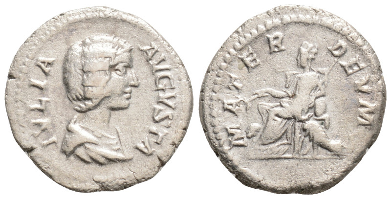Roman Imperial
Julia Domna, Augusta (193-217 AD) Rome
AR Denarius (19.1mm, 3.3g)...