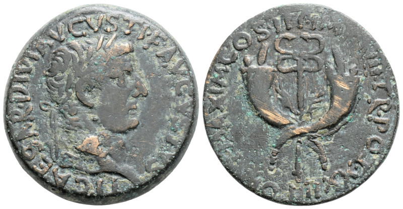 Roman Imperial
Tiberius (14-37 AD) Commagene
AE Bronze (30.2mm, 13.6g)
Obv: TI C...