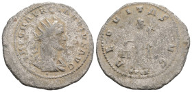 Roman Imperial
Claudius II Gothicus (268-270 AD) Smyrna
Antoninianus (24.4mm, 2.7g)
Obv: Radiate, draped, and cuirassed bust right 
Rev: Aequitas stan...