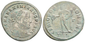 Roman Imperial
Maximianus Herculius (286-305 AD) Thessalonica
AE Follis (29mm, 10g)
Obv: IMP C MA MAXIMIANVS P F AVG Laureate head of Maximianus to ri...