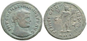 Roman Imperial
Maximian (296 AD) Antioch
BI Nummus (28.6mm, 9.2g)
Obv: IMP C M A MAXIMIANVS P F AVG, laureate head to right 
Rev: GENIO POPVLI ROMANI,...