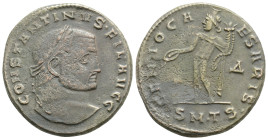 Roman Imperial
Constantine I. As Filius Augustorum, ( 306-337 AD) Thessalonica
AE Follis (25.3mm, 8g)
Obv: CONSTANTINVS FIL AVGG, laureate head right ...