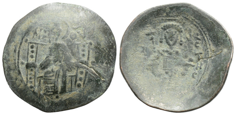 Byzantine
Isaac II Angelos (1185-1195 AD) Constantinople
AE Trachy (22.8mm, 2.3g...