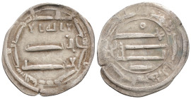 Medieval
Islamic, 'Abbasid Caliphate. temp. Al-Mahdi (AH 158-169 / 775-785 AD)
AR Dirham (26.5mm, 2.7g)
al-Abbasiya, AH 162
Lowick 729