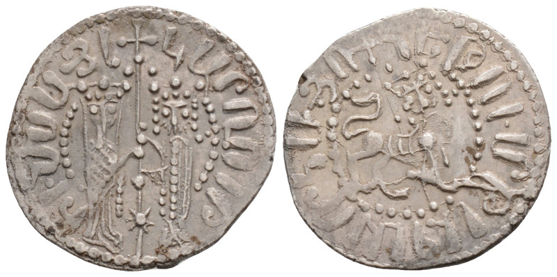 Medieval
ARMENIA, Royal. Hetoum I, (1226-1270 AD) 
AR Tram (21.7mm 2.8g)
Obv: Za...