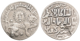 Medieval
ISLAMIC, Seljuks. Rum. Ghiyath al-Din Kay Khusraw II, first reign, AH 634-644 / AD 1237-1246. AR Dirham ( 22.4 mm, 2.1 g,)
Obv:Lion advancing...