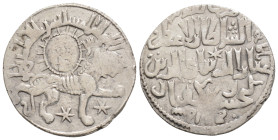 Medieval
ISLAMİC, Ghiyath al-Din Kay Khusraw II bin Kay Qubadh . AH 634-644, (AD 1237-1246).
AR Dirham (22.5mm 2.9g) 
Obv: Lion advancing right, facin...