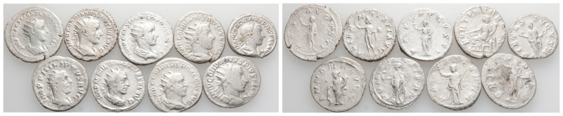 9 pieces, as seen.