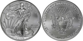 2021 American 1 Ounce Silver Eagle at Dawn and at Dusk 35th Anniversary Coin. Classic Design, Heraldic Eagle. 13th to the Last Classic Coin Struck. MS...