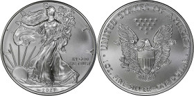 2021 American 1 Ounce Silver Eagle at Dawn and at Dusk 35th Anniversary Coin. Classic Design, Heraldic Eagle. 11th to the Last Classic Coin Struck. MS...
