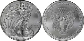 2021 American 1 Ounce Silver Eagle at Dawn and at Dusk 35th Anniversary Coin. Classic Design, Heraldic Eagle. 2nd to the Last Classic Coin Struck. MS-...