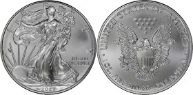 2021 American 1 Ounce Silver Eagle at Dawn and at Dusk 35th Anniversary Coin. Classic Design, Heraldic Eagle. 27th to the Last Classic Coin Struck. MS...