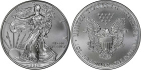 2021 American 1 Ounce Silver Eagle at Dawn and at Dusk 35th Anniversary Coin. Classic Design, Heraldic Eagle. 28th to the Last Classic Coin Struck. MS...