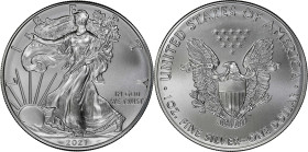2021 American 1 Ounce Silver Eagle at Dawn and at Dusk 35th Anniversary Coin. Classic Design, Heraldic Eagle. 40th to the Last Classic Coin Struck. MS...