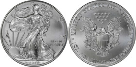 2021 American 1 Ounce Silver Eagle at Dawn and at Dusk 35th Anniversary Coin. Classic Design, Heraldic Eagle. 45th to the Last Classic Coin Struck. MS...