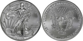 2021 American 1 Ounce Silver Eagle at Dawn and at Dusk 35th Anniversary Coin. Classic Design, Heraldic Eagle. 50th to the Last Classic Coin Struck. MS...
