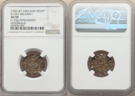 William I, the Conqueror (1066-1087) Penny ND (c. 1083-1086) AU58 NGC, Winchester mint, Leofweald as moneyer, S-1257, North-848. 1.37gm. 

HID09801242...