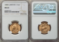 Victoria gold Sovereign 1888 MS63 NGC, KM767, S-3866. 

HID09801242017

© 2022 Heritage Auctions | All Rights Reserved