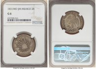 Republic 2 Reales 1831 Mo-JM G6 NGC, Mexico City mint, KM374.10. 

HID09801242017

© 2022 Heritage Auctions | All Rights Reserved