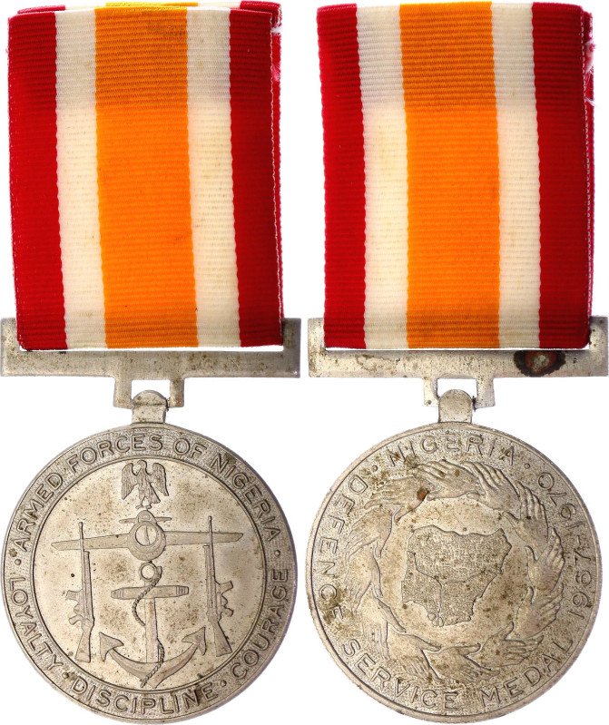 Copper-Nickel 35 mm.; with original ribbon; The medal was awarded to members of ...