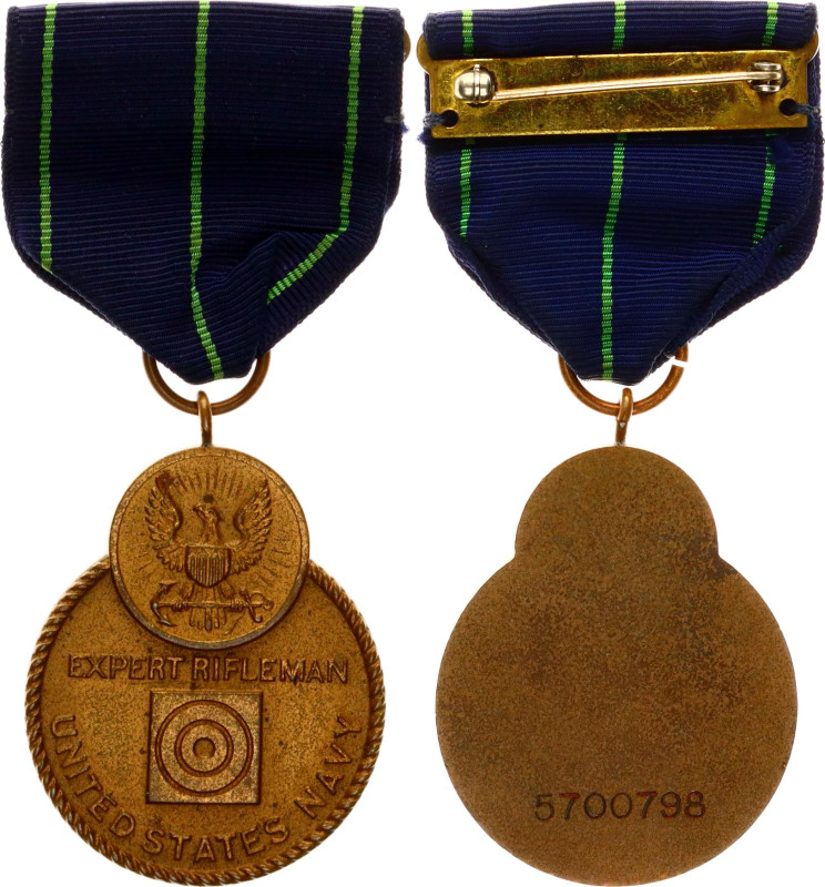 # 5700798; (Navy Expert Riffleman Medal)