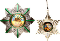 Iran Order of Homayoun I Class Breast Star & I Class Badge 1935