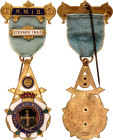 Freemasons France Royal Institute Benevolent Steward Badge 1943