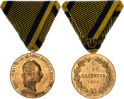 Austria War Medal 1873